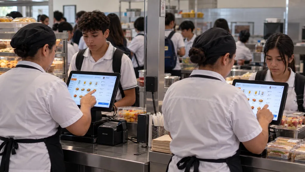 Atención en puntos de venta durante el recreo escolar